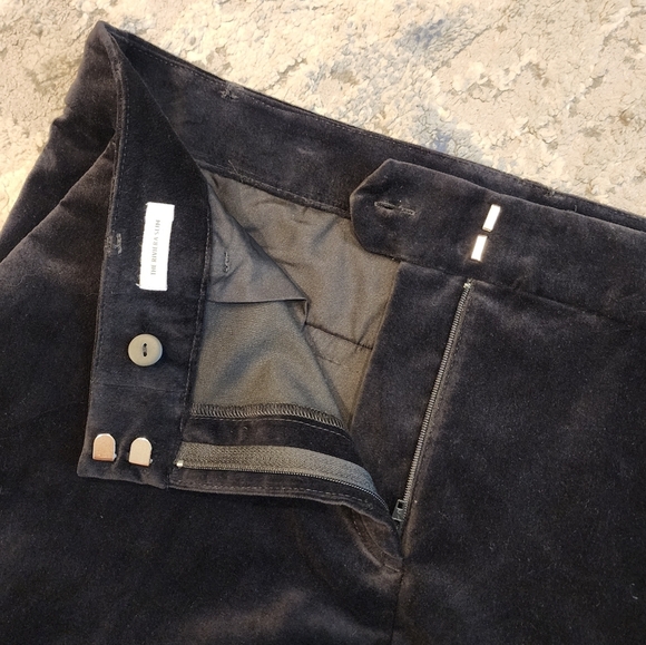 NWT Loft Velvet Black Riviera Slim Pants Womens Size 14 - Picture 2 of 16